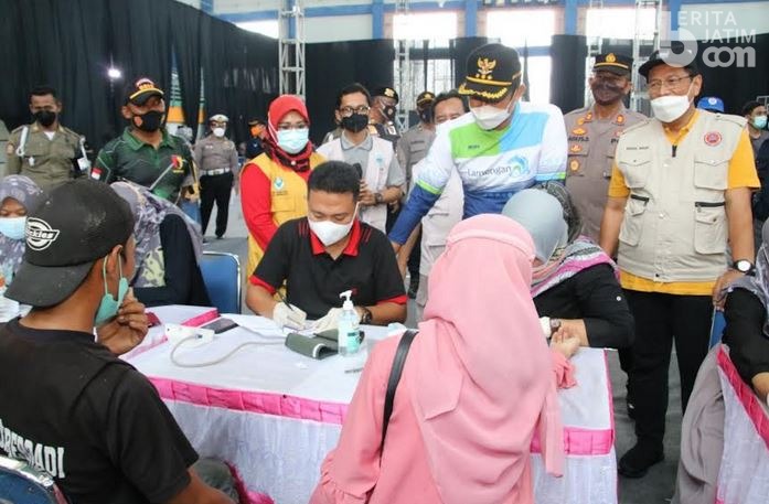 Meski Lampaui Target, Lamongan Terus Maksimalkan Capaian Vaksinasi