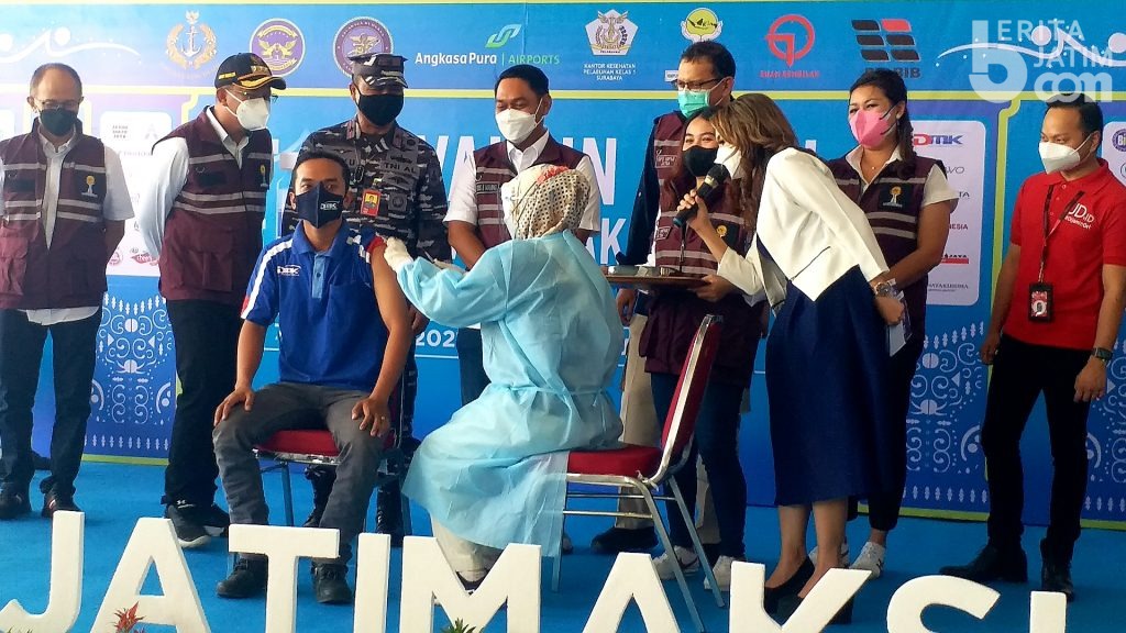 JD.ID Bersama HIPMI Jatim Gelar Vaksinasi di Bandara Internasional Juanda Surabaya