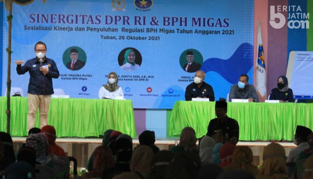 BPH Migas Bersama DPR RI Gelar Sosialisasi Kinerja pada Warga Pesisir Tuban