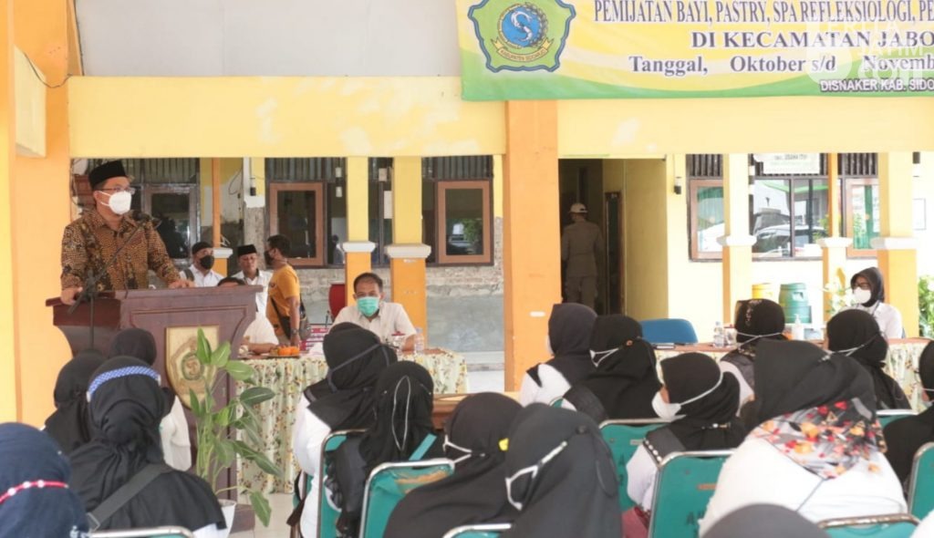 Wujudkan 100 Ribu Lapangan Kerja Baru, Pemkab Sidoarjo Sering Gelar Pelatihan