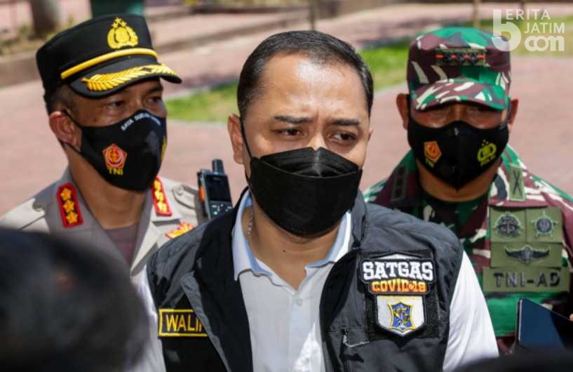 Dikunjungi Panglima dan Kapolri, Aglomerasi Surabaya Raya Siap Menuju Level 1