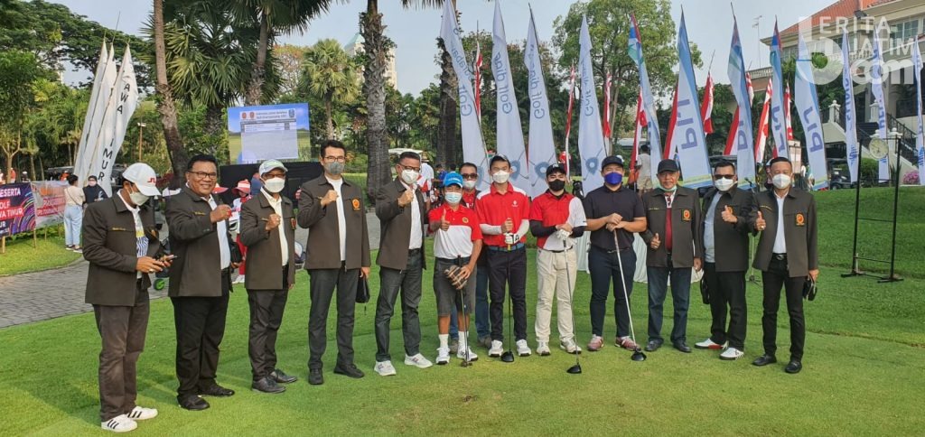 Turnamen Golf Junior dan Amatir Piala Gubernur Jatim Resmi Dibuka