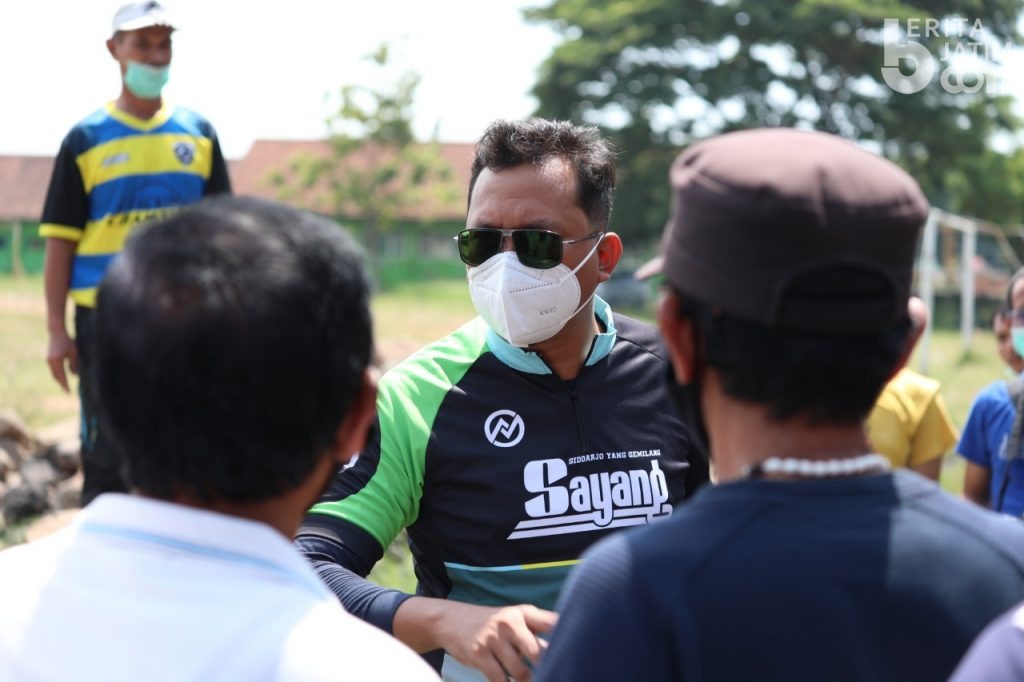 Warga Keboan Anom Sidoarjo Tolak Pembangunan Pertokoan di Lapangan Desa