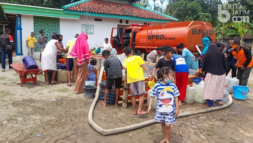 44 Desa di Ngawi Kering Kerontang