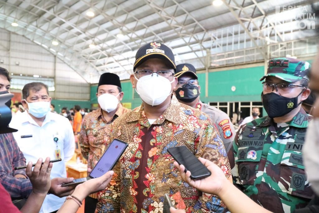 Vaksinasi Dosis Pertama di Sidoarjo Capai 71 Persen