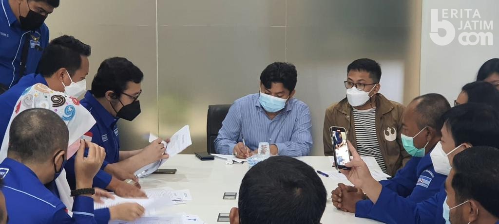 DPP Demokrat Terima Pendaftaran Balon Ketua DPD Jatim Bayu Airlangga