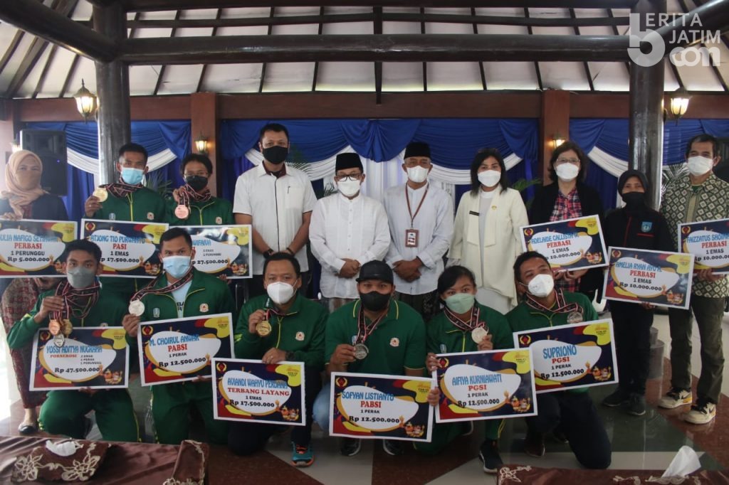 14 Atlet PON Papua Asal Kota Malang Diberi Bonus Rp 196 juta