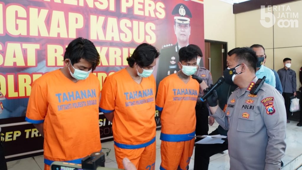 Polisi Amankan Tiga Pelaku Pengeroyokan di GOR Delta Sidoarjo, Tiga Masih DPO