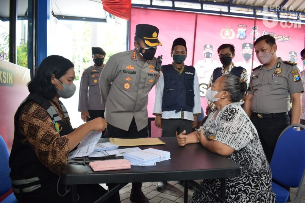 Polresta Sidoarjo Buka Posko Siaga Vaksin 24 Jam