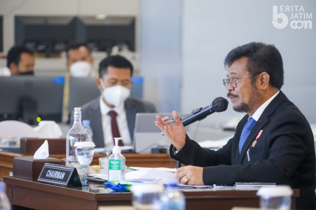 Mentan Syahrul Ingatkan Ketangguhan Sistem Pangan Kawasan ASEAN