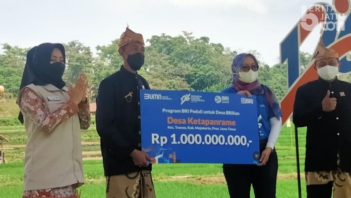 Miliki 4 Aspek Ekosistem, Desa Ketapanrame di Mojokerto Menjadi Desa BRILian