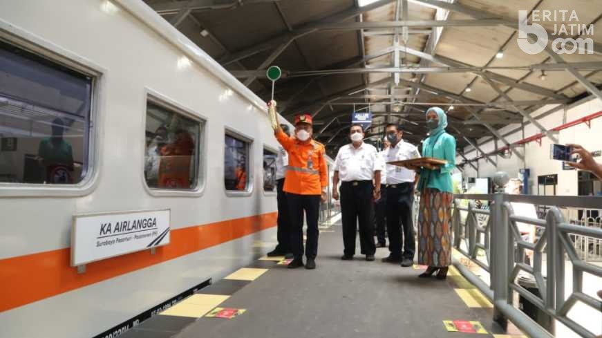 KAI Luncurkan KA Airlangga Relasi Surabaya Pasar Turi-Pasar Senen (PP)