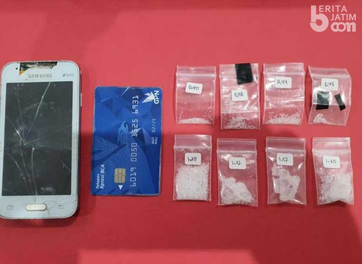 Kulak Sabu dari Uang Utang, Pemuda Simo Surabaya Ditangkap Polisi