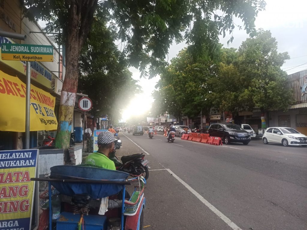 Trotoar Diperlebar, Jalan Jendral Sudirman Ponorogo Bakal Jadi Satu Arah