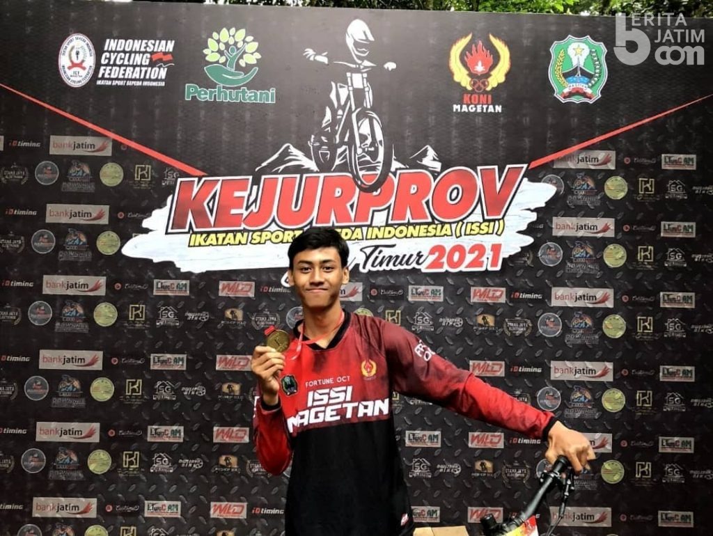 Bocah Asli Magetan Juara Downhill Kejurprov ISSI Jatim, Ini Rahasianya