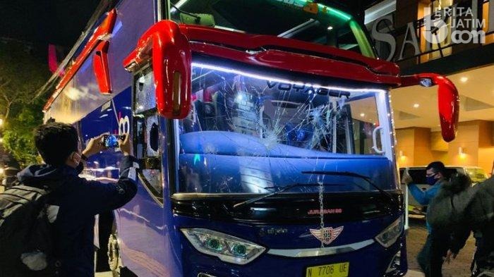 Bus Arema FC Diserang, Manajemen Minta Suporter Lebih Dewasa