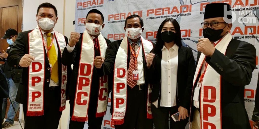 Peradi Pergerakan Gelar Rakernas di Surabaya, 5 DPC Dilantik