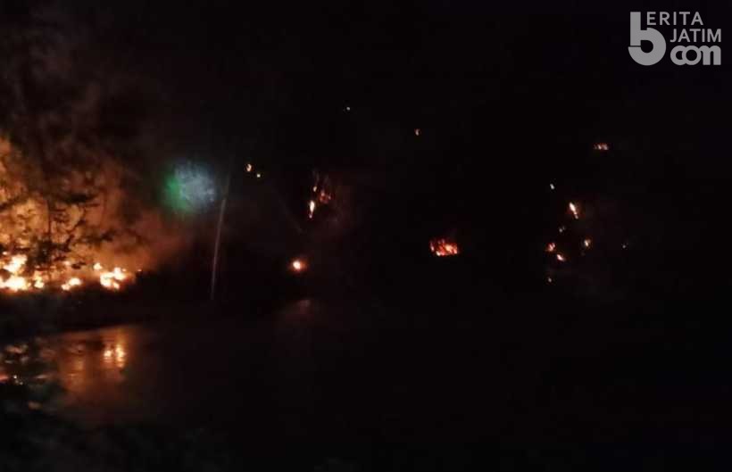 Sehari Terjadi 2 Kebakaran di Kabupaten Lamongan