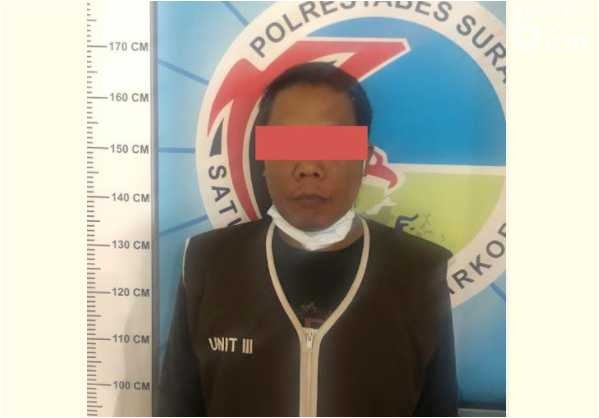 Satres Narkoba Polrestabes Surabaya Tangkap Pengedar Narkoba