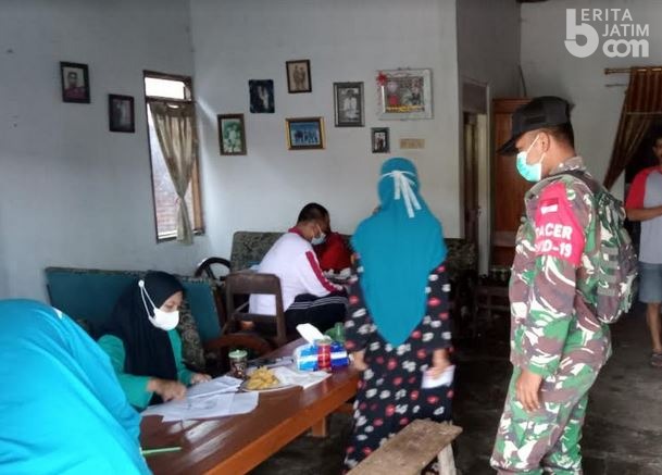 Kodim Lamongan Genjot Vaksinasi Covid dan Sosialisasi Prokes