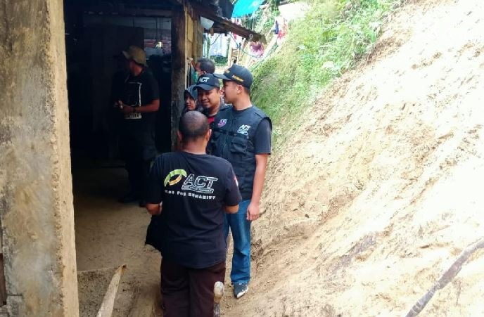 Longsor Trenggalek, ACT dan MRI Kediri Kirim Bantuan