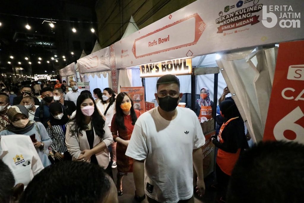 Majukan UMKM Kuliner Medan, Walikota Bobby Nasution Gelar Pekan Kuliner Kondang UMKM Medan