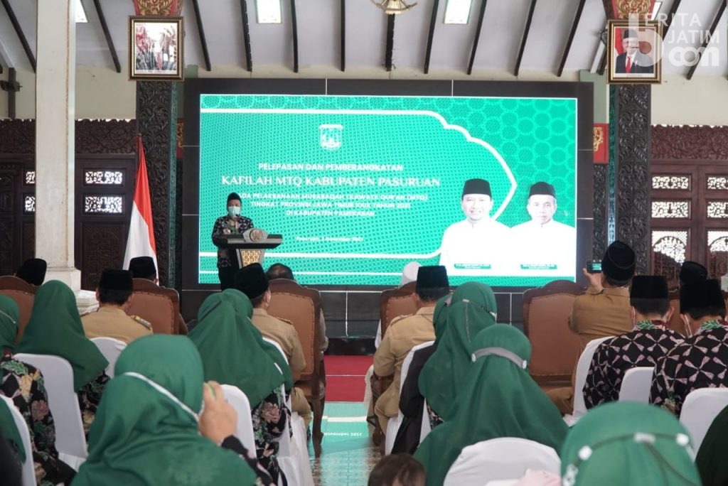 48 Kafilah Kabupaten Pasuruan Diberangkatkan ke Madura