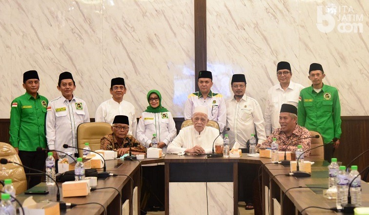 Silaturahmi ke PWNU, PPP Jatim Rangkul Gus dan Ning Pengasuh Ponpes