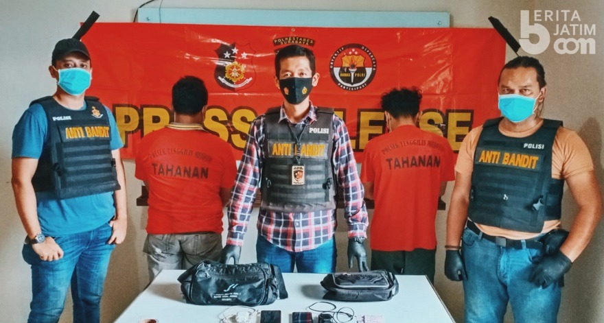 Tak Sempat Kabur, Dua Warga Demak Surabaya Ditangkap Polisi