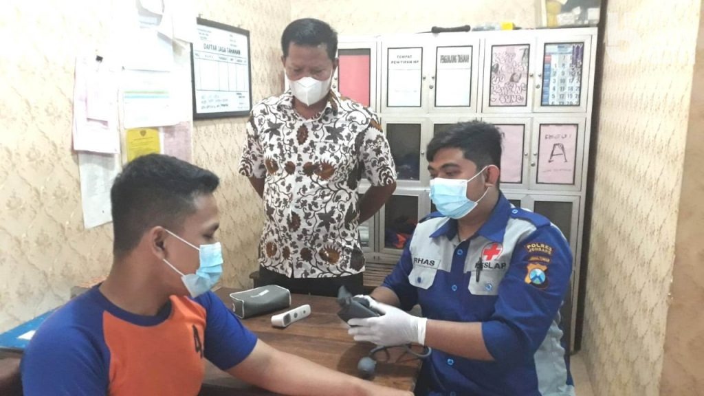 Tubagus Joddy Sopir Vanessa Dicampur dengan Tahanan Kriminal di Polres Jombang