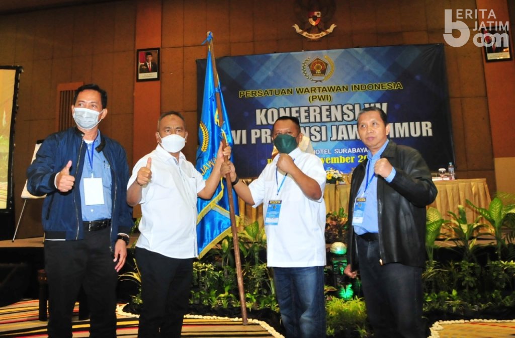 Ainur Rohim Ucapkan Selamat kepada Ketua PWI Jatim Terpilih