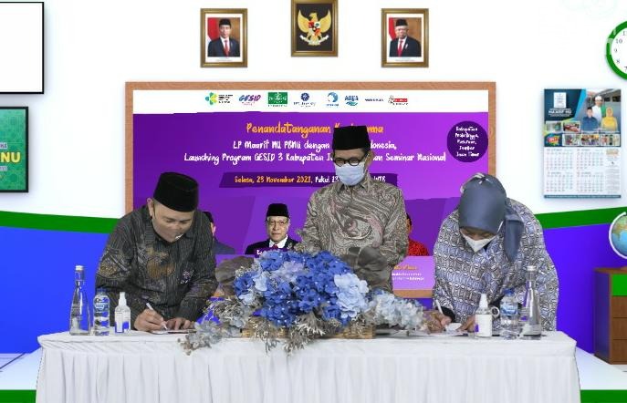 Atasi Malnutrisi Remaja Danone Indonesia Gandeng LP Maarif NU