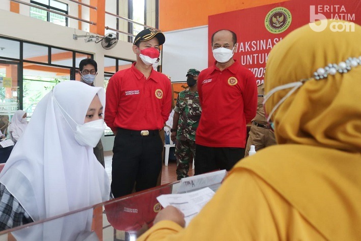 BIN Gelontorkan 5.500 Dosis Vaksin untuk Trenggalek