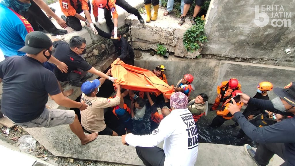 Hari Ketiga Pencarian, Balita Hanyut di Manukan Surabaya Ditemukan