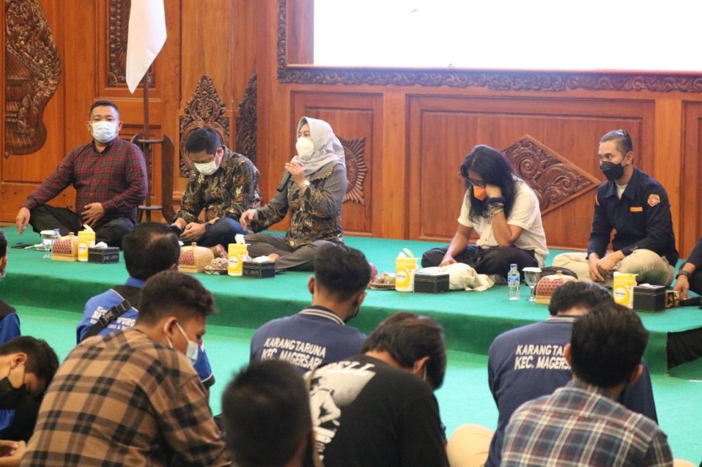 Wali Kota Mojokerto Ajak Katar Magersari Perangi Hoax