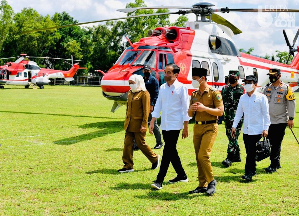Presiden Jokowi Resmikan Bendungan Tugu di Trenggalek