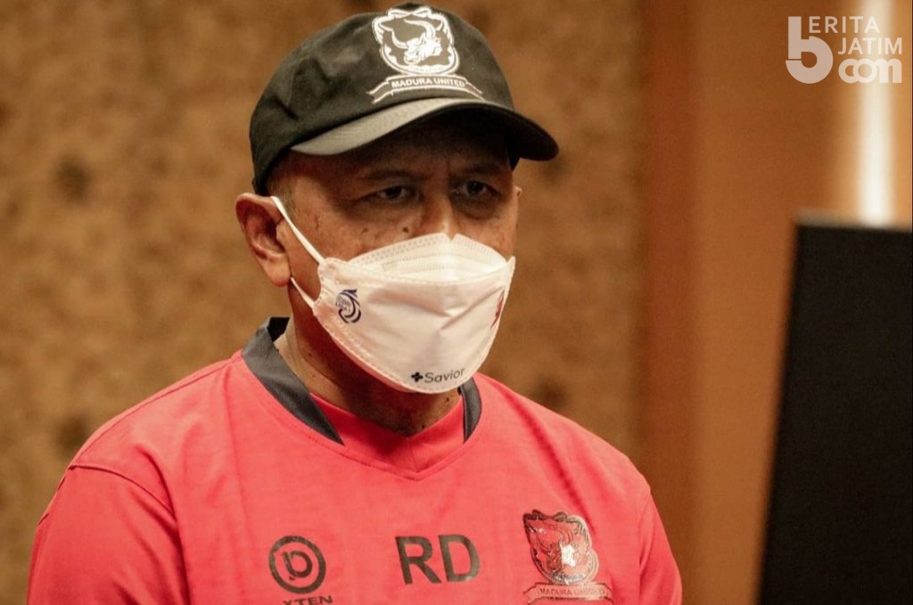 Kontra Arema FC, Ini Pesan Khusus RD untuk Pemain Madura United