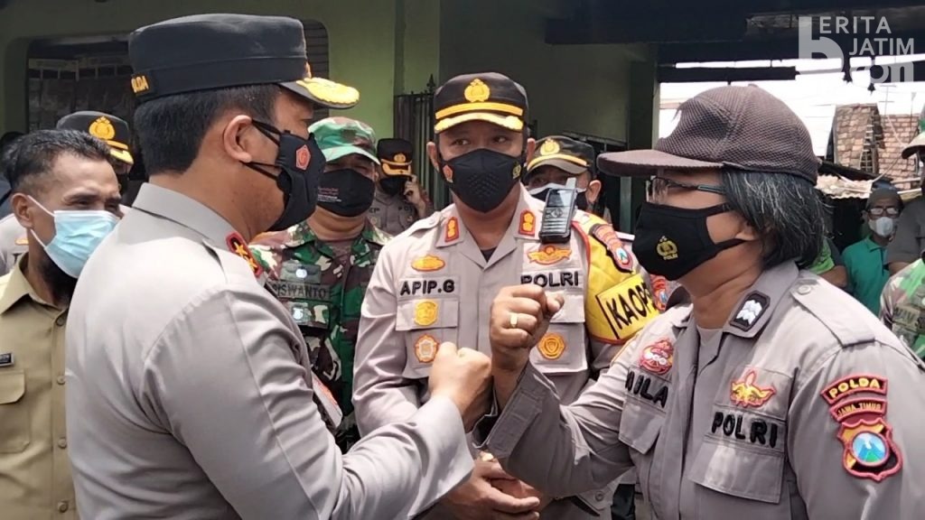 Anggota SPN Jadi Kepala Keamanan Pasar di Mojokerto, Kapolda Jatim Cek Langsung