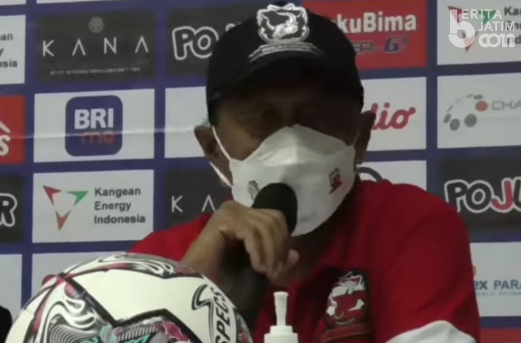 Pelatih Madura United Mengaku Kurang Beruntung