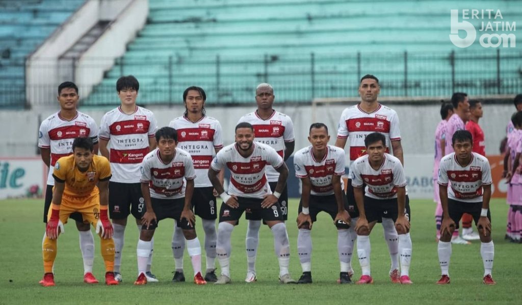 Madura United Bakal Jalani 8 Laga di Seri 3 Liga 1