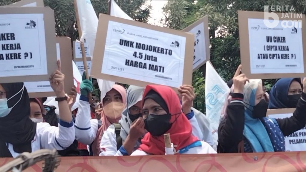 Bupati Mojokerto Rekomendasi Usulan UMK Buruh Rp 4,5 juta