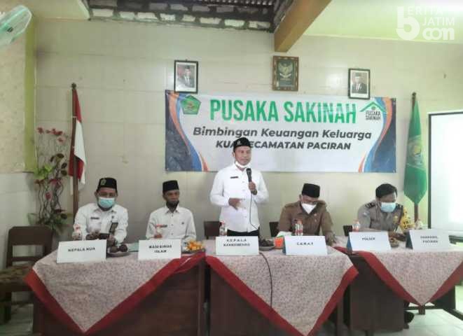 Tekan Angka Nikah Dini dan Cerai, KUA Paciran Lamongan Launching Program Pusaka Sakinah