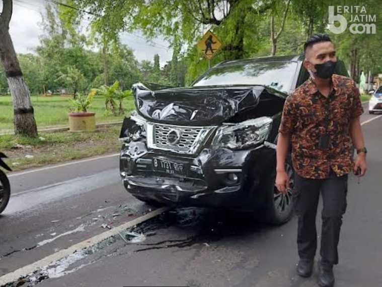 Mobil BNPT Alami Kecelakaan di Magetan