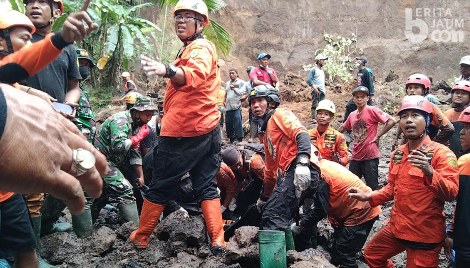 Seorang Petani di Kabupaten Malang Tewas Tertimbun Tanah Longsor