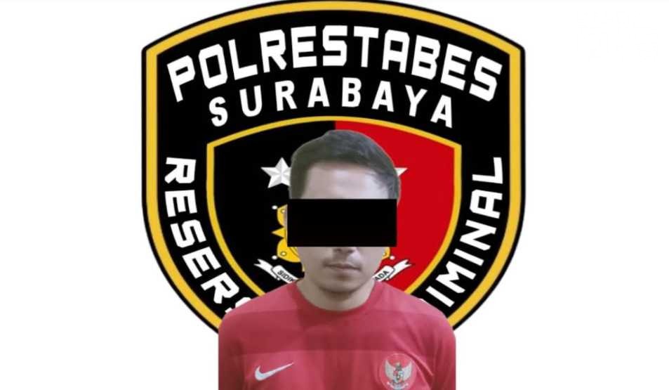 Usai Melarikan Diri Selama Sebulan, Warga Sidoarjo Ditangkap Polrestabes Surabaya