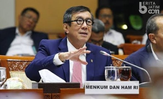 Menkum HAM Yassona: UU Cipta Kerja Tetap Berlaku dan Pemerintah Siap Perbaiki