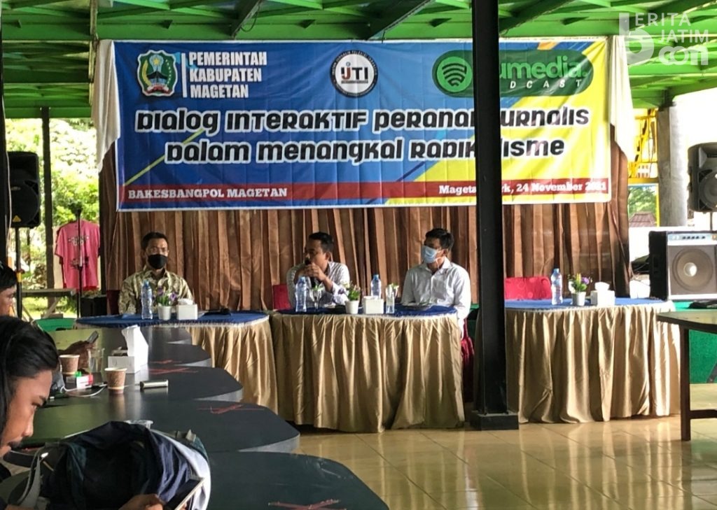Perangi Radikalisme, Bakesbangpol Magetan Libatkan Jurnalis
