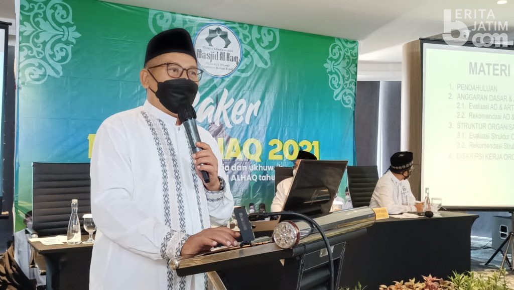 DKM Al-Haq Surabaya Launching Aplikasi Digital SIMMAQ