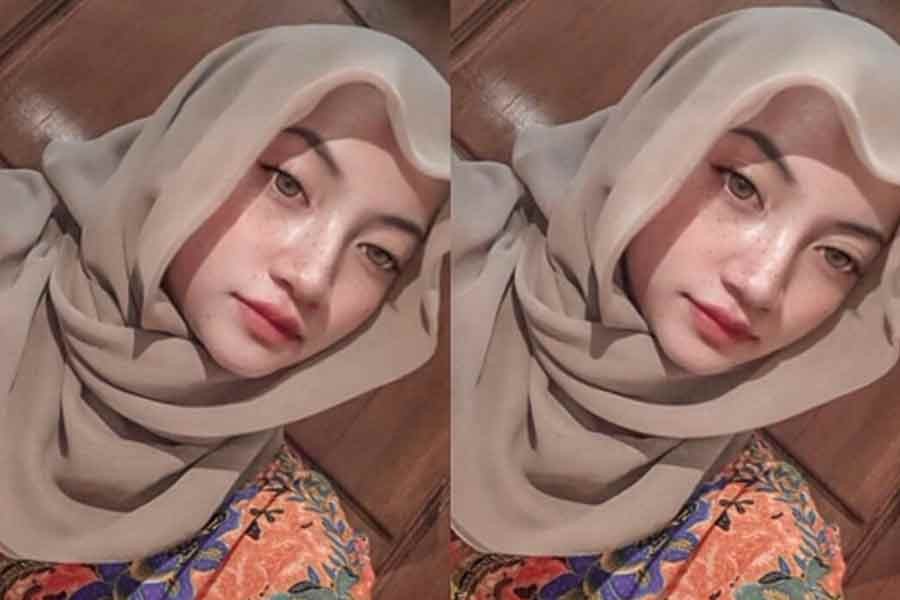 Viral di Tik-Tok, Mahasiswi Unesa Surabaya Saat Mengajar di Gresik