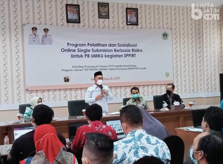 Pelaku UMKM Gresik Tak Perlu Ribet Urus Izin Tingkat Kecamatan Tuntas